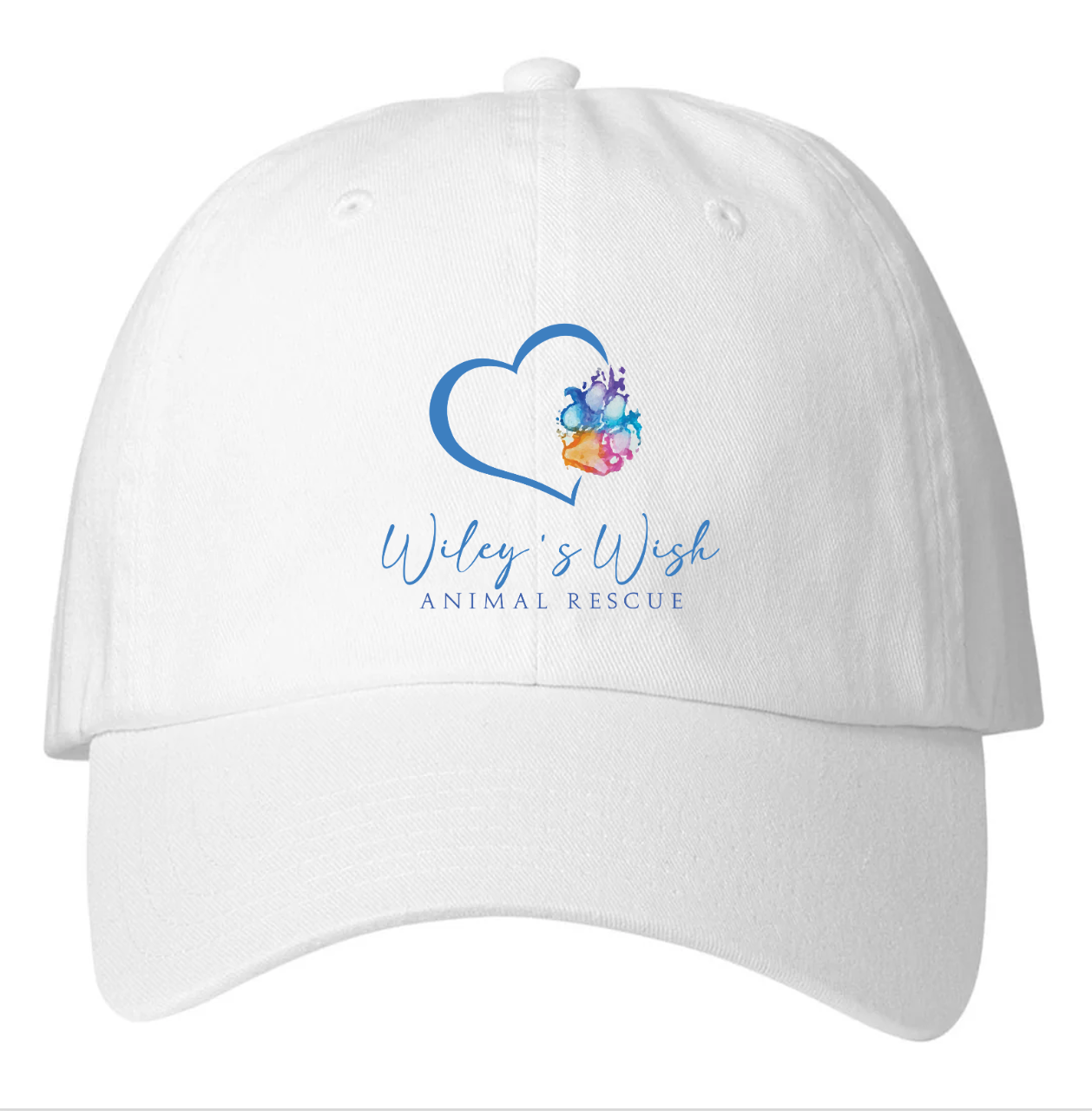Wiley's Wish Baseball Cap | White
