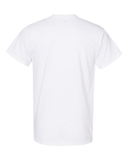 Rescue. It Does a Doggy Good Short Sleeve T-Shirt | White & Orange