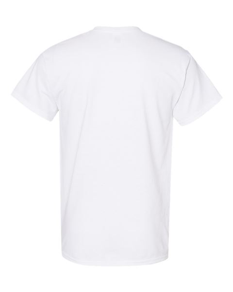 Rescue. It Does a Doggy Good Short Sleeve T-Shirt | White & Orange