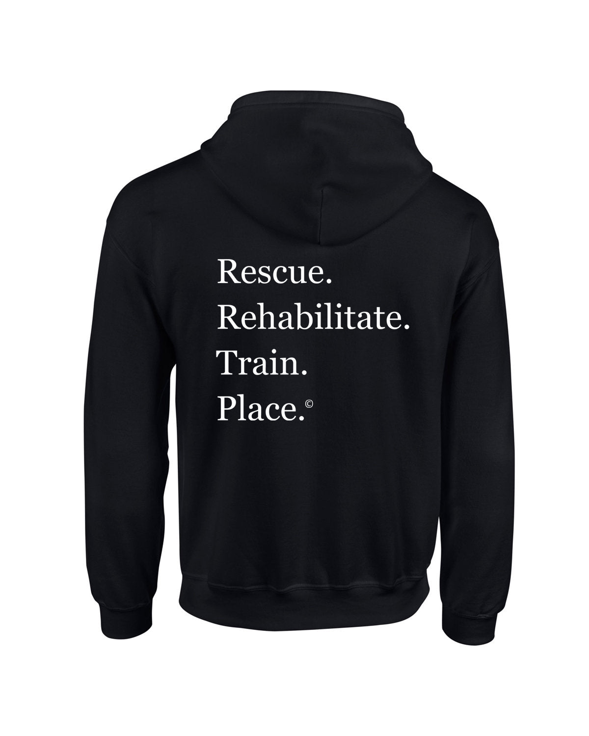 Wiley's Wish Zip Up Hooded Sweatshirt | Black